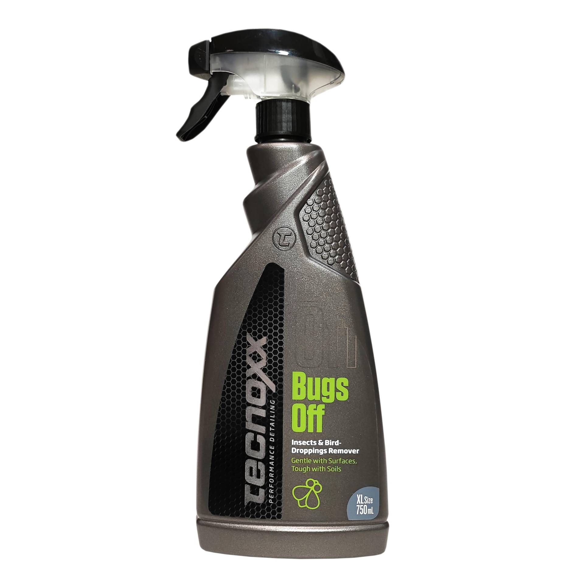 Tecnoxx – Bugs Off Insekten und Vogelkotreiniger auf Windschutzscheibe und Karosserie 750 ml Sprühbehälter XL Tecnoxx – Bugs Off Insekten und Vogelkotreiniger auf Windschutzscheibe und Karosserie 750 ml Sprühbehälter XL von Tecnoxx Performance Detailing