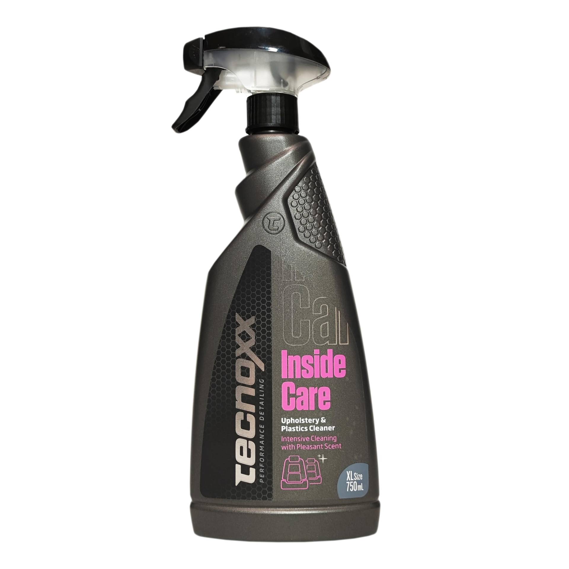 Tecnoxx – Inside Care Universalreiniger für Fahrzeuginnenraum, Innenausstattung, Kunststoffe und Leder. 750 ml Sprühbehälter XL Autopolsterreiniger Tecnoxx – Inside Care Universalreiniger für Fahrzeuginnenraum, Innenausstattung, Kunststoffe und Leder. 750 ml Sprühbehälter XL Autopolsterreiniger von Tecnoxx Performance Detailing