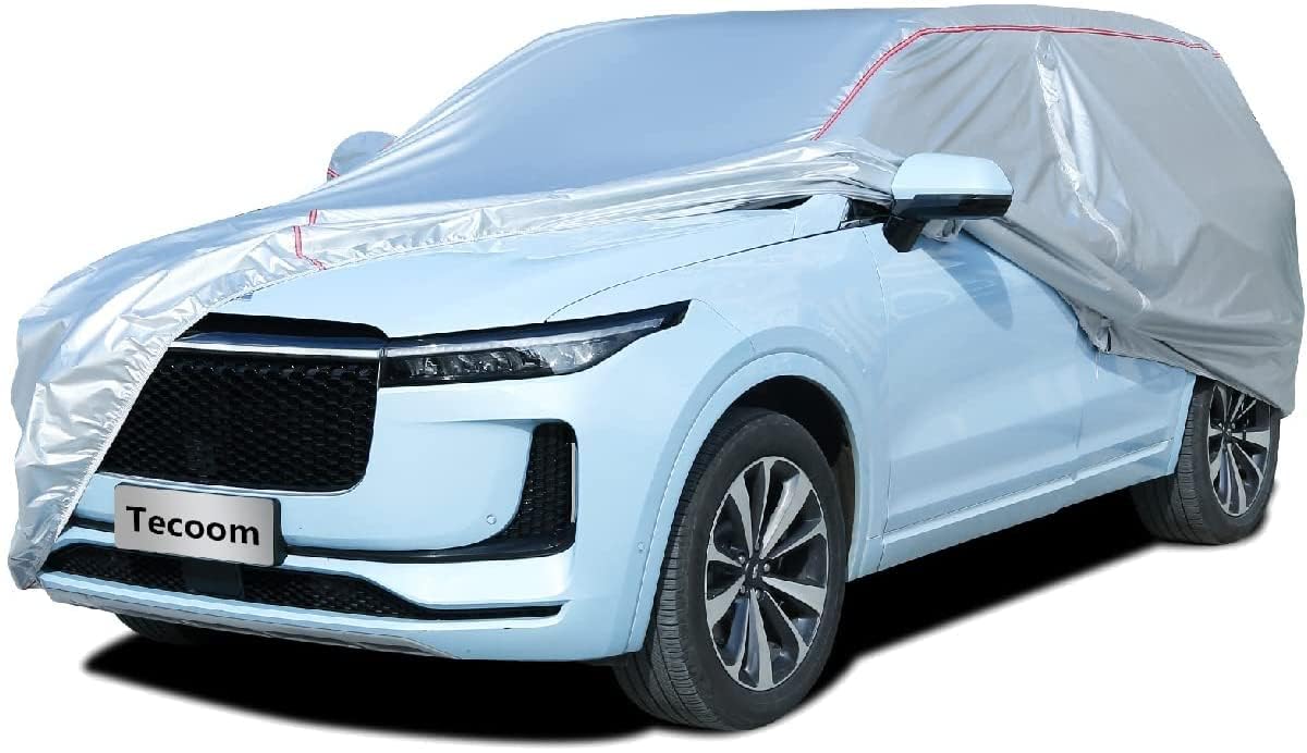 Tecoom Hartschalen-Reißverschluss-Design, wasserdicht, UV-beständig, Winddicht, für jedes Wetter, drinnen und draußen, passend für 506–54 cm große SUV/Van Tecoom Hartschalen-Reißverschluss-Design, wasserdicht, UV-beständig, Winddicht, für jedes Wetter, drinnen und draußen, passend für 506–54 cm große SUV/Van von Tecoom