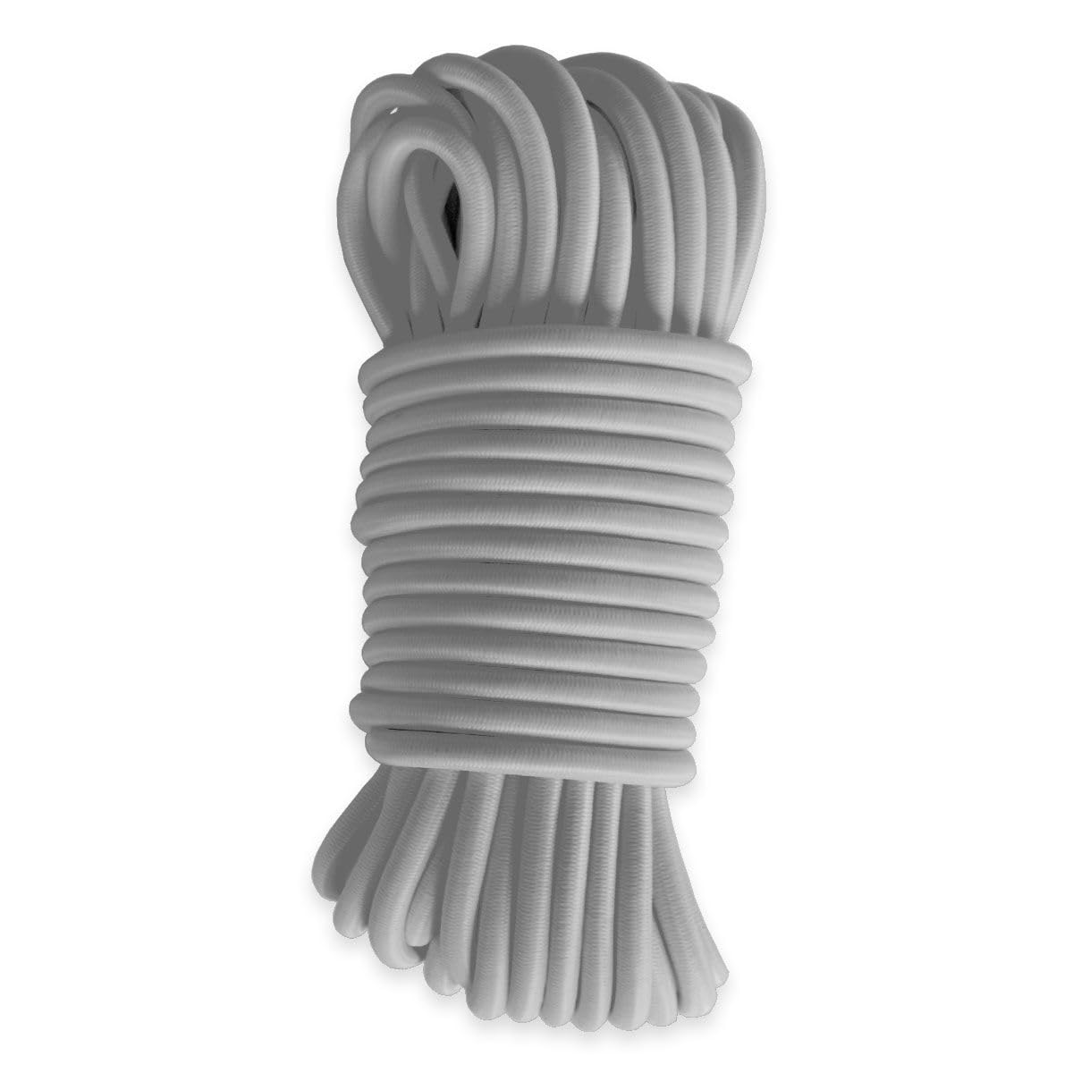 Elastisches Gummiseil Grau 20 Meter - Qualität PRO TECPLAST 9SW - Spannseil für Planen mit einem Durchmesser von 9 mm Elastisches Gummiseil Grau 20 Meter - Qualität PRO TECPLAST 9SW - Spannseil für Planen mit einem Durchmesser von 9 mm von Tecplast