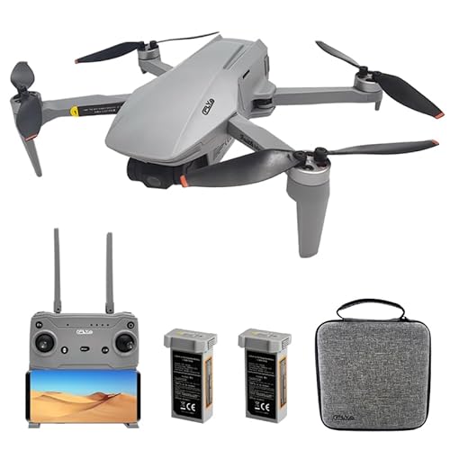 Teeggi Faith2 Mini Drohne mit 4K Kamera HD, Wiegt nur 239 Gramm, 3-Achsen Bürstenloser Gimbal, 3km Bildübertragungsentfernung, 26 Mins Flugzeit, Automatische GPS Rückkehr RC Dron, 2 Batterien von Teeggi