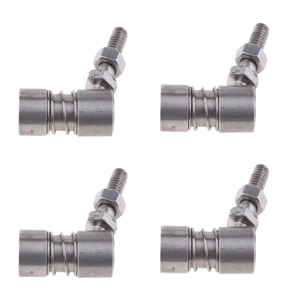 4 Stück 1/4 Zoll 6 mm Boot Gasgriff Kugelgelenk Spurstange Gestänge Ende 304 Edelstahl 4 Stück 1/4 Zoll 6 mm Boot Gasgriff Kugelgelenk Spurstange Gestänge Ende 304 Edelstahl von Teesea