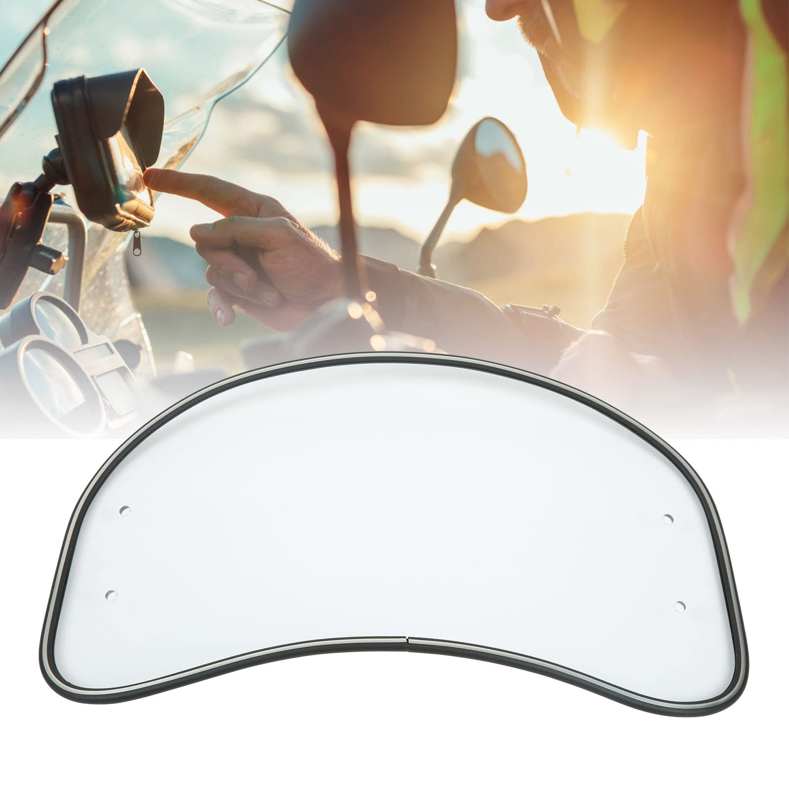 Ovale Windschutzscheibe Für Motorräder, Motorrad frontscheibe, Klare windschutzscheibe, Schutzschild, Universell Passend Für Die Meisten Motorräder, für Elektroautos Und Roller(Transparente Farbe) Ovale Windschutzscheibe Für Motorräder, Motorrad frontscheibe, Klare windschutzscheibe, Schutzschild, Universell Passend Für Die Meisten Motorräder, für Elektroautos Und Roller(Transparente Farbe) von Tefola