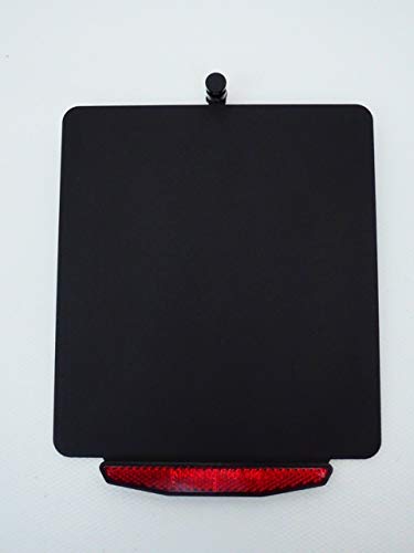 Kennzeichenhalter 'Change', geeignet als Umrüstung für V2 Kennzeichenhalter, inklusive LED-Kennzeichenbeleuchtung und E-geprüftem Rückstrahler von Teile-Jo