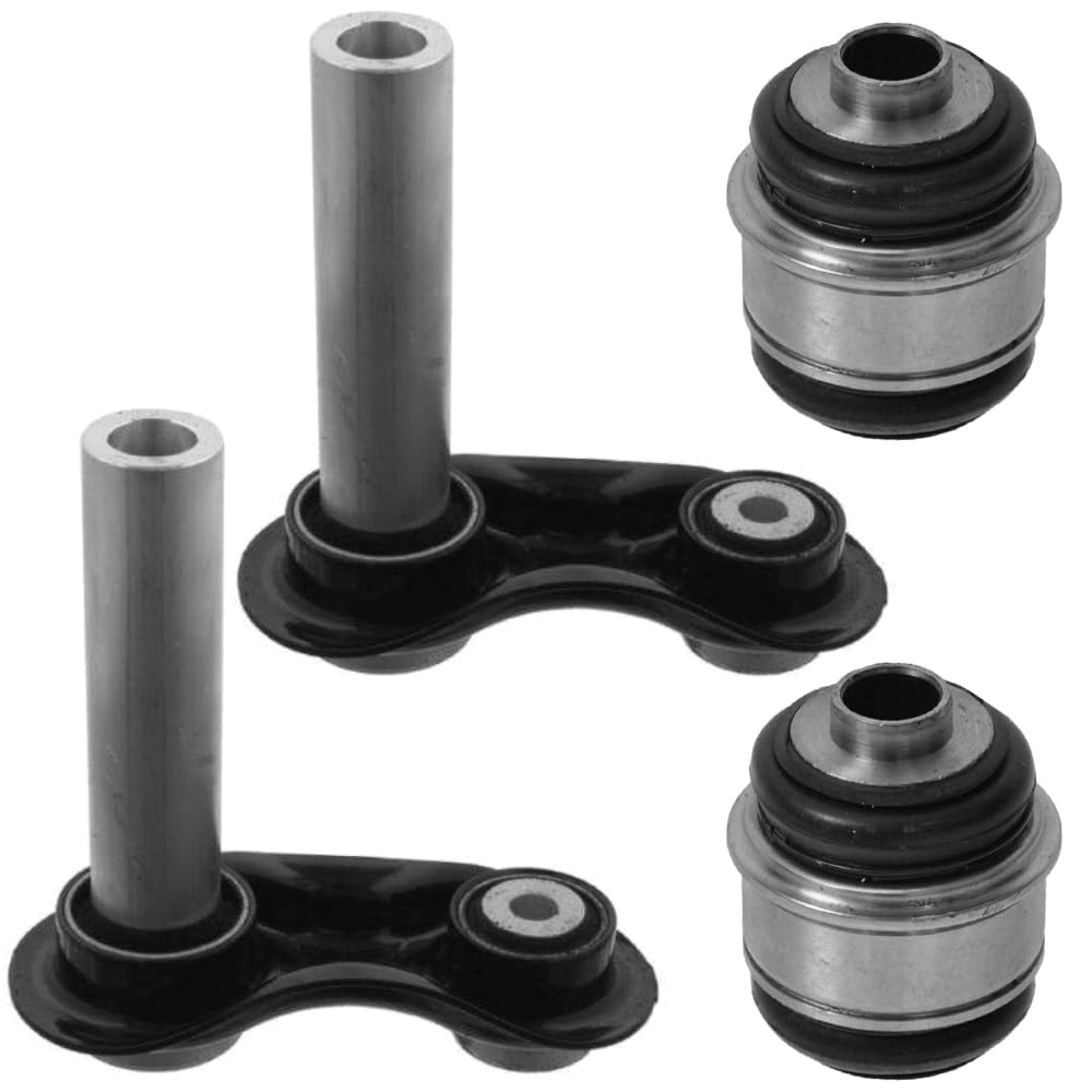 Querlenker Satz hinten passend für BMW SÉRIE 5 E39 E60 E61 Querlenker, Traggelenk, Koppelstange 4 Teilig Querlenker Satz hinten passend für BMW SÉRIE 5 E39 E60 E61 Querlenker, Traggelenk, Koppelstange 4 Teilig von Teilex Germany