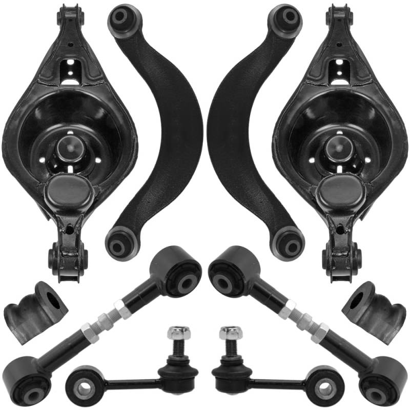 Querlenker Satz hinten passend für MAZDA 6 GG GY 02-07 Querlenker, Traggelenk, Koppelstange 10 Teilig von Teilex Germany