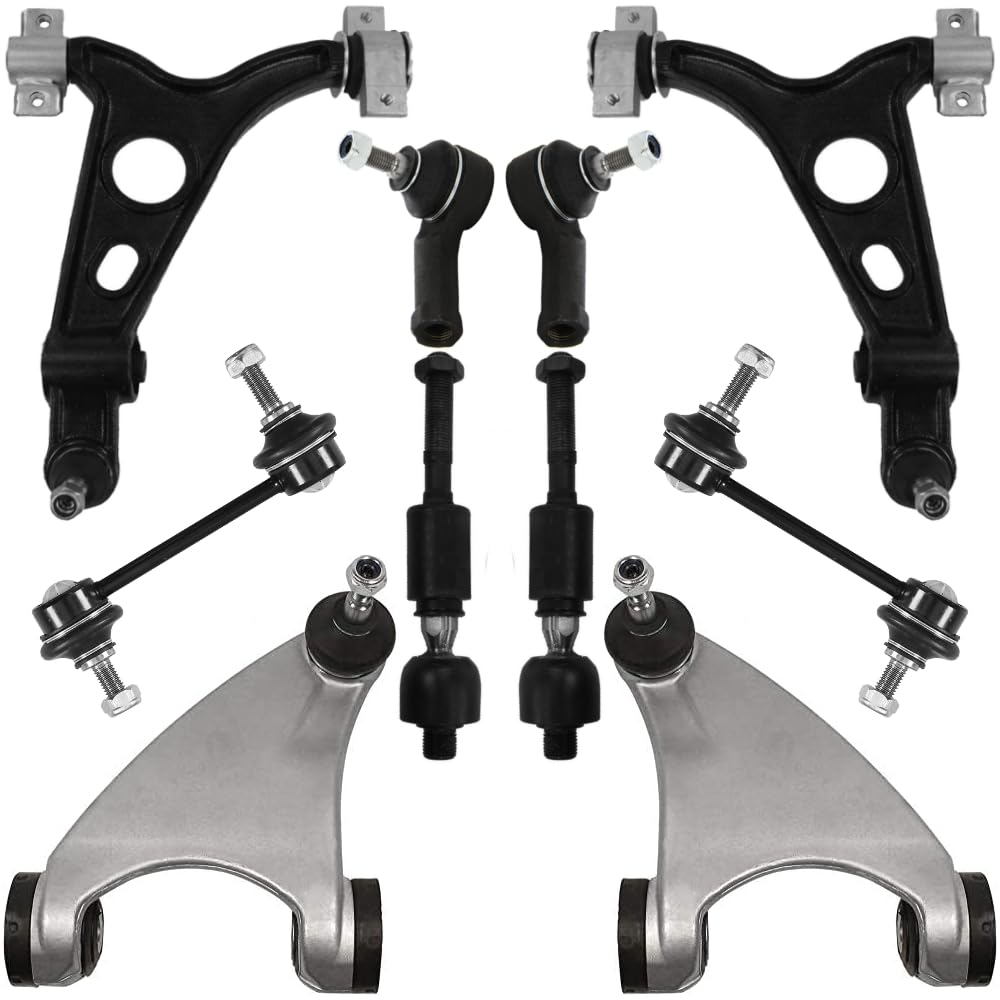 Teilex Germany Querlenker Satz vorne für ALFA ROMEO 147 156 GT, 10-teilig, Legierter Stahl, Querlenker, Traggelenk, Koppelstange Teilex Germany Querlenker Satz vorne für ALFA ROMEO 147 156 GT, 10-teilig, Legierter Stahl, Querlenker, Traggelenk, Koppelstange von Teilex Germany