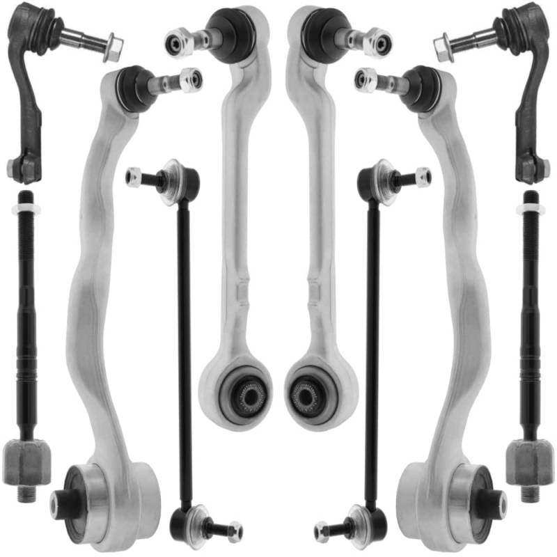 Querlenker Satz vorne passend für BMW 1ER 1 F20 F21 F22 F23 Querlenker, Traggelenk, Koppelstange 10 Teilig von Teilex Germany