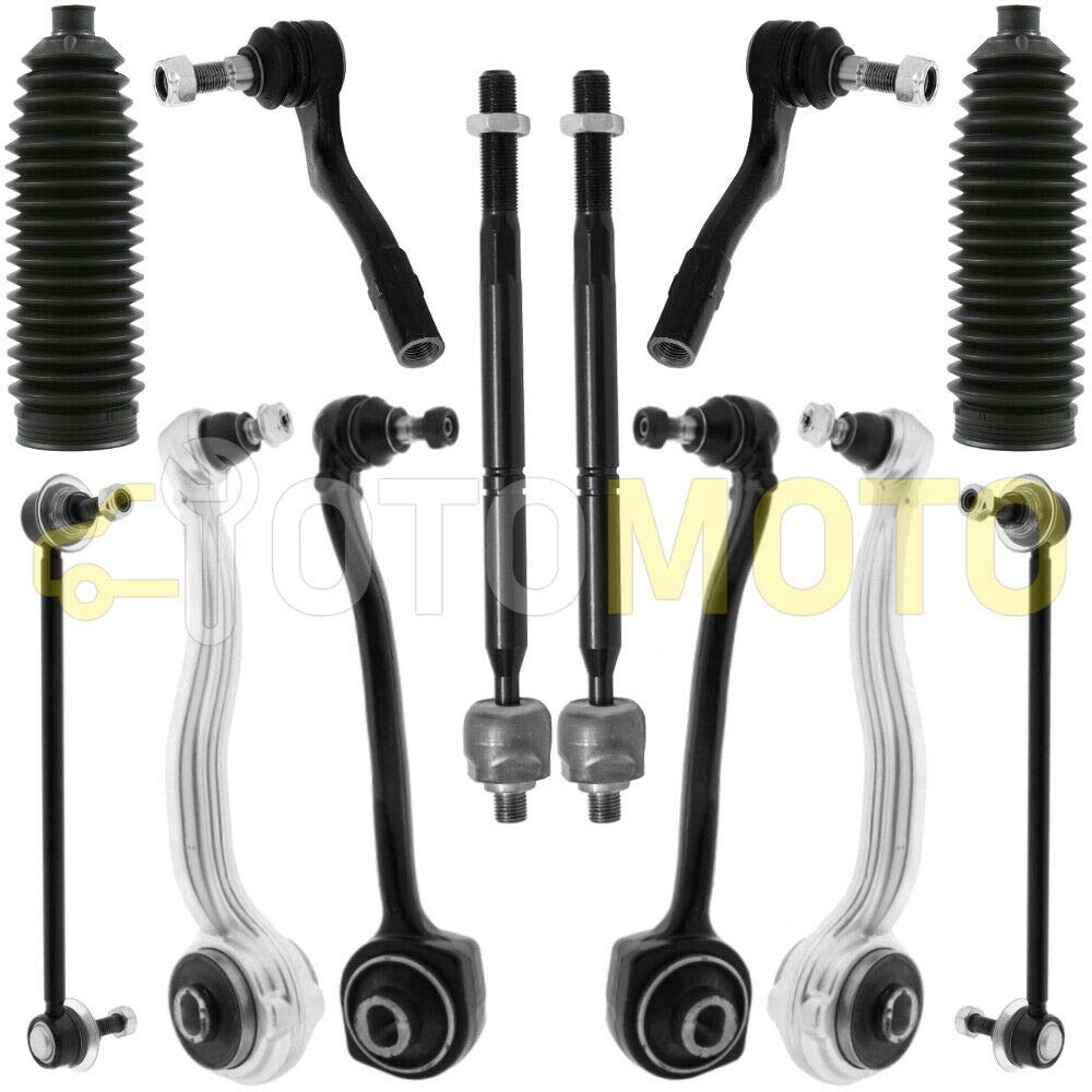 Querlenker Satz vorne passend für MERCEDES CLK W209 A209 C209 Querlenker, Traggelenk, Koppelstange 12 Teilig Querlenker Satz vorne passend für MERCEDES CLK W209 A209 C209 Querlenker, Traggelenk, Koppelstange 12 Teilig von Teilex Germany