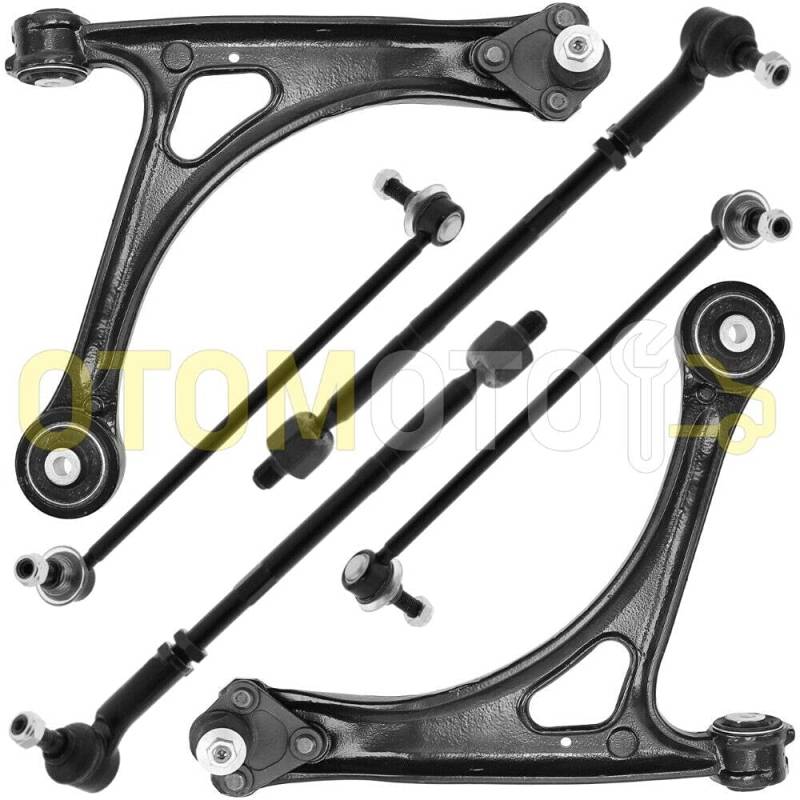 Querlenker Vorderachse kompatibel AUDI S3 8L TT 8N Dreieck Kugelgelenk Spurstange 10tlg von Teilex Germany