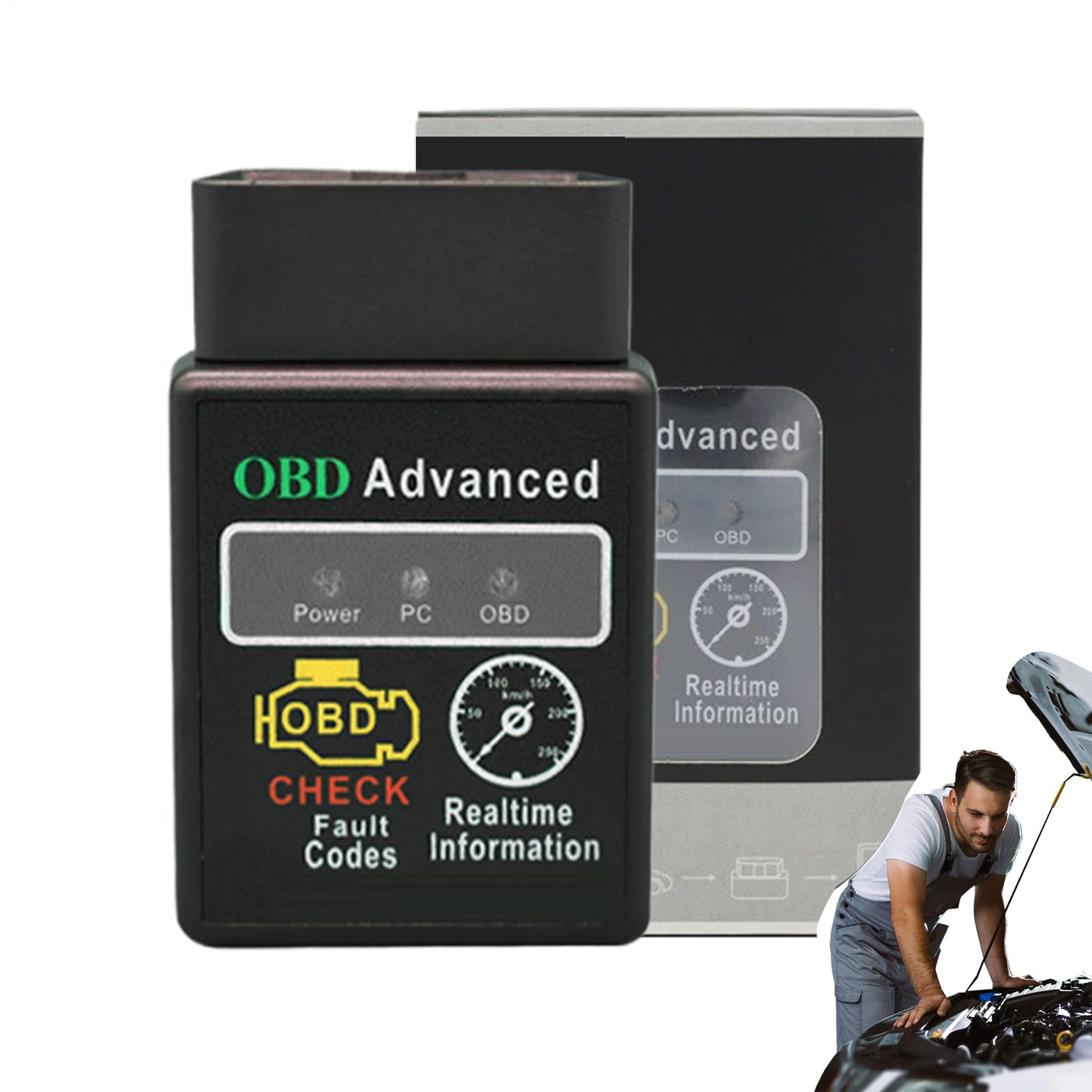 Teksome Scanner für Auto – Tragbares kabelloses Scanner-Diagnosegerät | Verbesserte Automobil-Gadgets für LKW, Motorrad, Marine, Landwirtschaft, Bau, Flottenhändler Teksome Scanner für Auto – Tragbares kabelloses Scanner-Diagnosegerät | Verbesserte Automobil-Gadgets für LKW, Motorrad, Marine, Landwirtschaft, Bau, Flottenhändler von Teksome