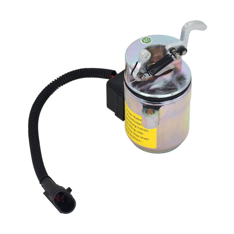 Tendparts 12 V Kraftstoffabschalt-Magnetspule 0427–2956, kompatibel mit Deutz Motor F3L1011F F4L1011F BF3L2011 BF4L2011 TCD3L2011 TCD4L2011 D3L2011 D42011 BFF 3M201 1 BF3M1011F BF4M1011F BF4M2012 von Tendparts