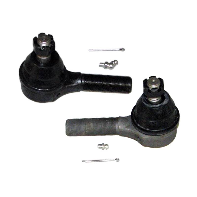 Tendparts 12338311-2 12338311-1 Spurstangenkopf links und rechts mit Mutter und Stift, kompatibel mit Humvee Hummer von Tendparts