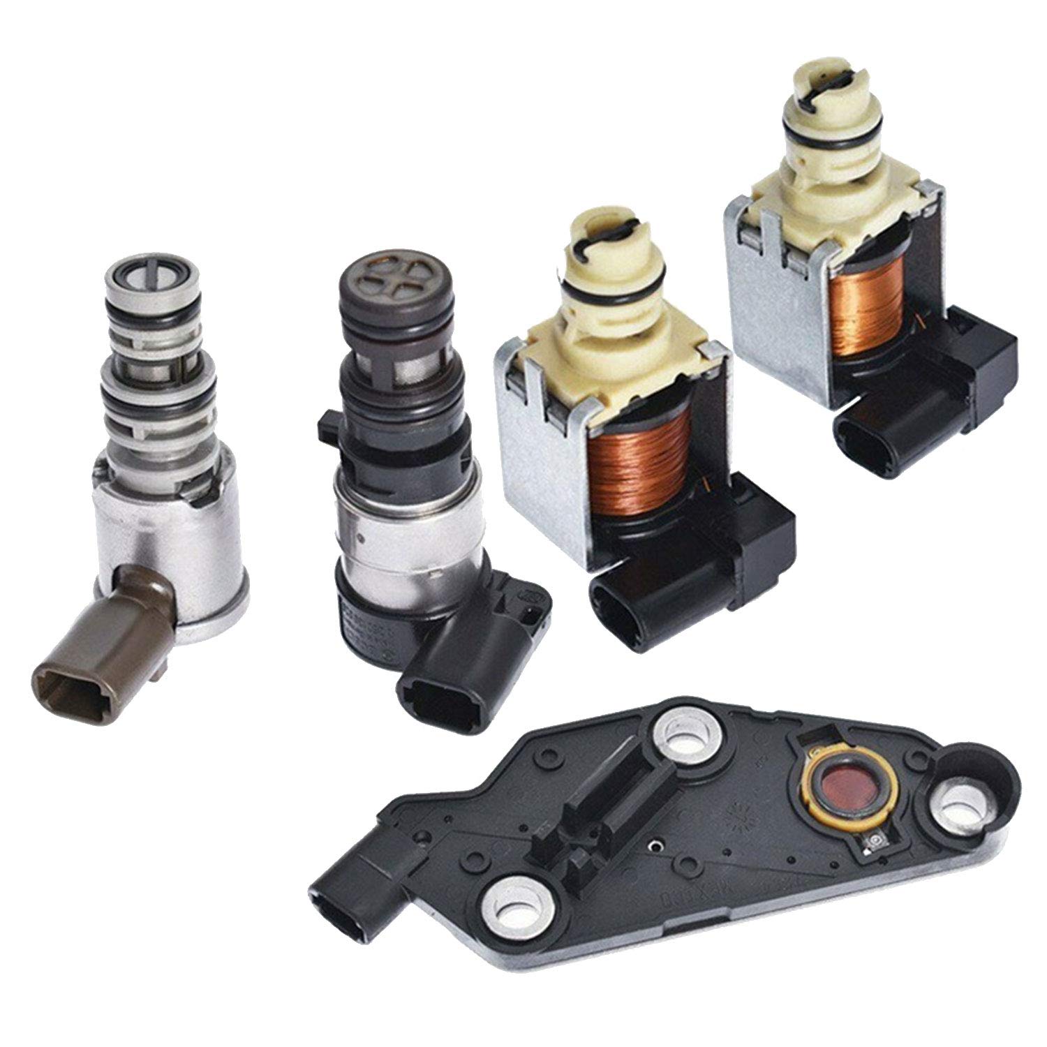 Tendparts 5 Stück Getriebe-Magnetventil Assy 84421G 84442G Kompatibel mit Buick Allure V6 3.6L 3.8L Kompatibel mit Oldsmobile Silhouette V6 3.4L Kompatibel mit Pontiac Aztek Tendparts 5 Stück Getriebe-Magnetventil Assy 84421G 84442G Kompatibel mit Buick Allure V6 3.6L 3.8L Kompatibel mit Oldsmobile Silhouette V6 3.4L Kompatibel mit Pontiac Aztek von Tendparts