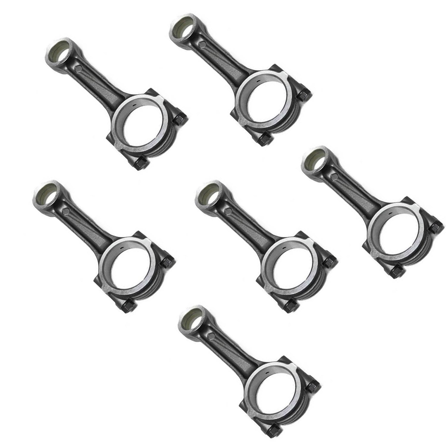 Tendparts 6 Stück 6138-31-3104 6138313104 Verbindungsstange kompatibel mit Komatsu Motor 6D110 S6D110-1A SA6D110-1Q SA6D110-1R S6D110-1B SA6D110-1J SA6D110-10-1J SA6D110-10-1 J SA6D1 10-1U SA6D110-1W Tendparts 6 Stück 6138-31-3104 6138313104 Verbindungsstange kompatibel mit Komatsu Motor 6D110 S6D110-1A SA6D110-1Q SA6D110-1R S6D110-1B SA6D110-1J SA6D110-10-1J SA6D110-10-1 J SA6D1 10-1U SA6D110-1W von Tendparts