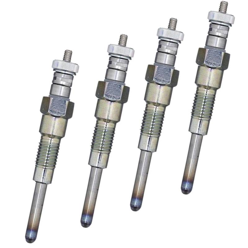 Tendparts Glühkerze 16241-65511 16241-65510 NGK Y-709R kompatibel mit Gehl Kompaktlader 6625 SL6625, kompatibel mit Perkins Motor 4.154 Serie 200, 4 Stück von Tendparts