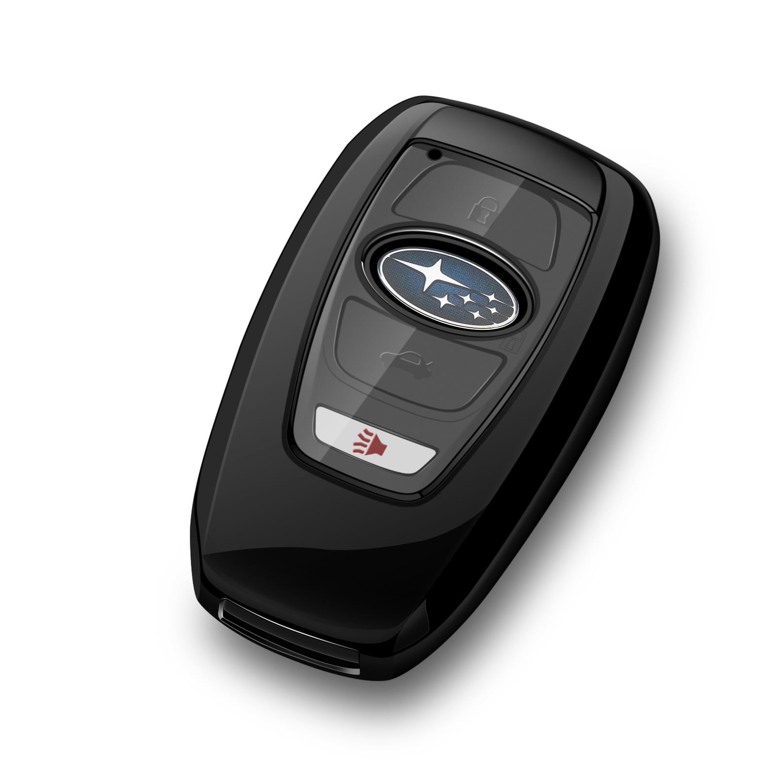 Tengare Auto Schlüsselanhänger Abdeckung Kompatibel mit Subaru Keychan Halter Schutzhülle Automobilzubehör Schwarz Tengare Auto Schlüsselanhänger Abdeckung Kompatibel mit Subaru Keychan Halter Schutzhülle Automobilzubehör Schwarz von Tengare