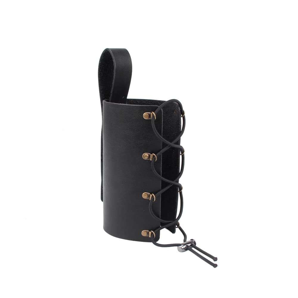 TentHome Flaschenhalter Fahrrad Leder PU Getränkehalter Retro Kaffeekäfig Wasserflasche Universal Becherhalter für Fahrradlenker Cruiser Mountainbike Rennrad Motorrad Roller Rollstuhl Schwarz TentHome Flaschenhalter Fahrrad Leder PU Getränkehalter Retro Kaffeekäfig Wasserflasche Universal Becherhalter für Fahrradlenker Cruiser Mountainbike Rennrad Motorrad Roller Rollstuhl Schwarz von TentHome