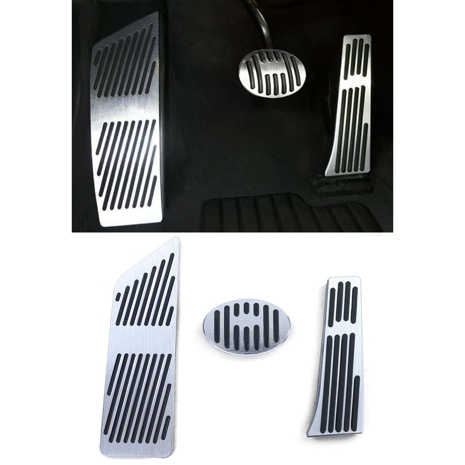 Alu Performance Pedalen Set passend für BMW 2er F22 F23 Automatik 13-21 Alu Performance Pedalen Set passend für BMW 2er F22 F23 Automatik 13-21 von Tenzo-R
