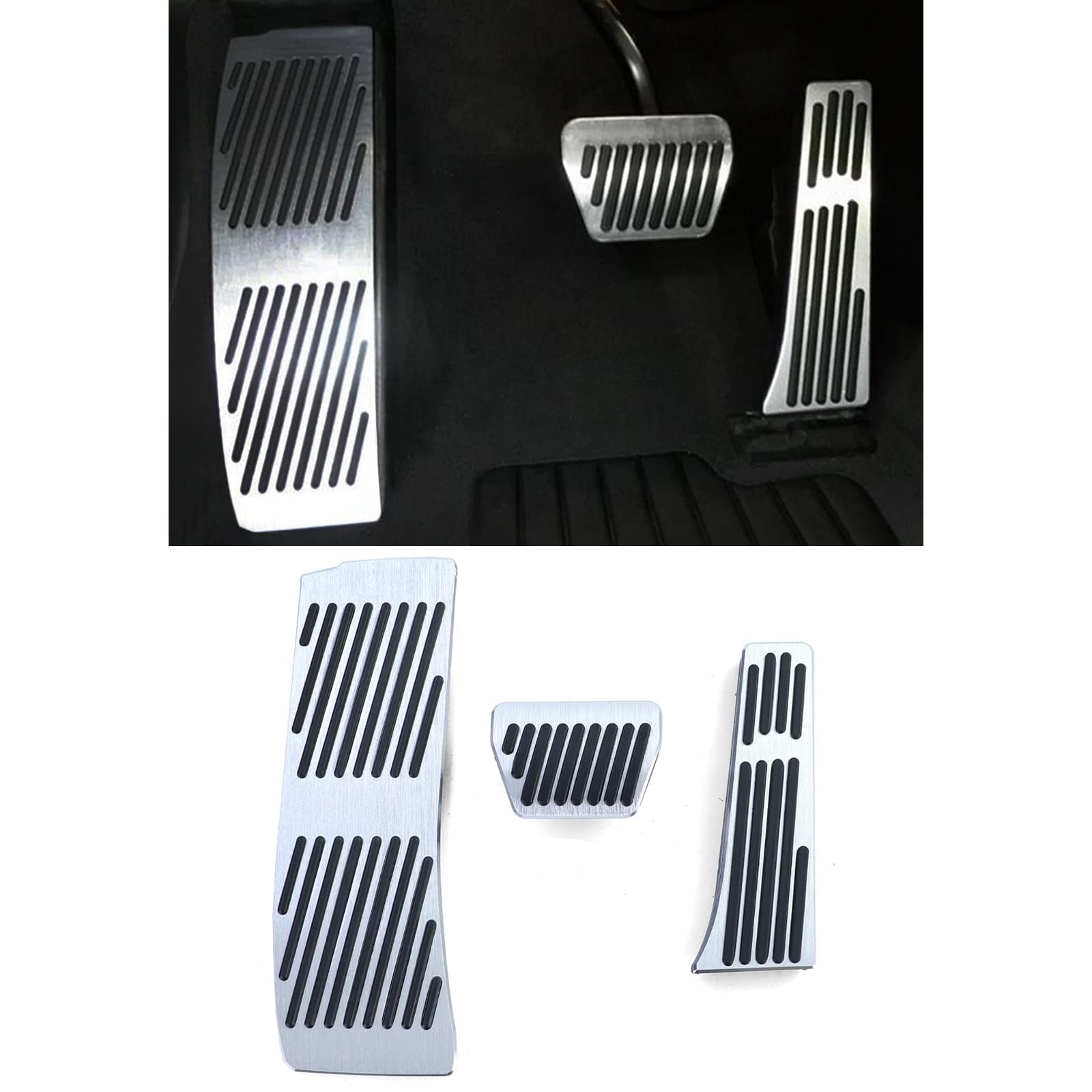 Alu Performance Pedalen Set passend für BMW X3 G01 Automatik 17-21 Alu Performance Pedalen Set passend für BMW X3 G01 Automatik 17-21 von Tenzo-R