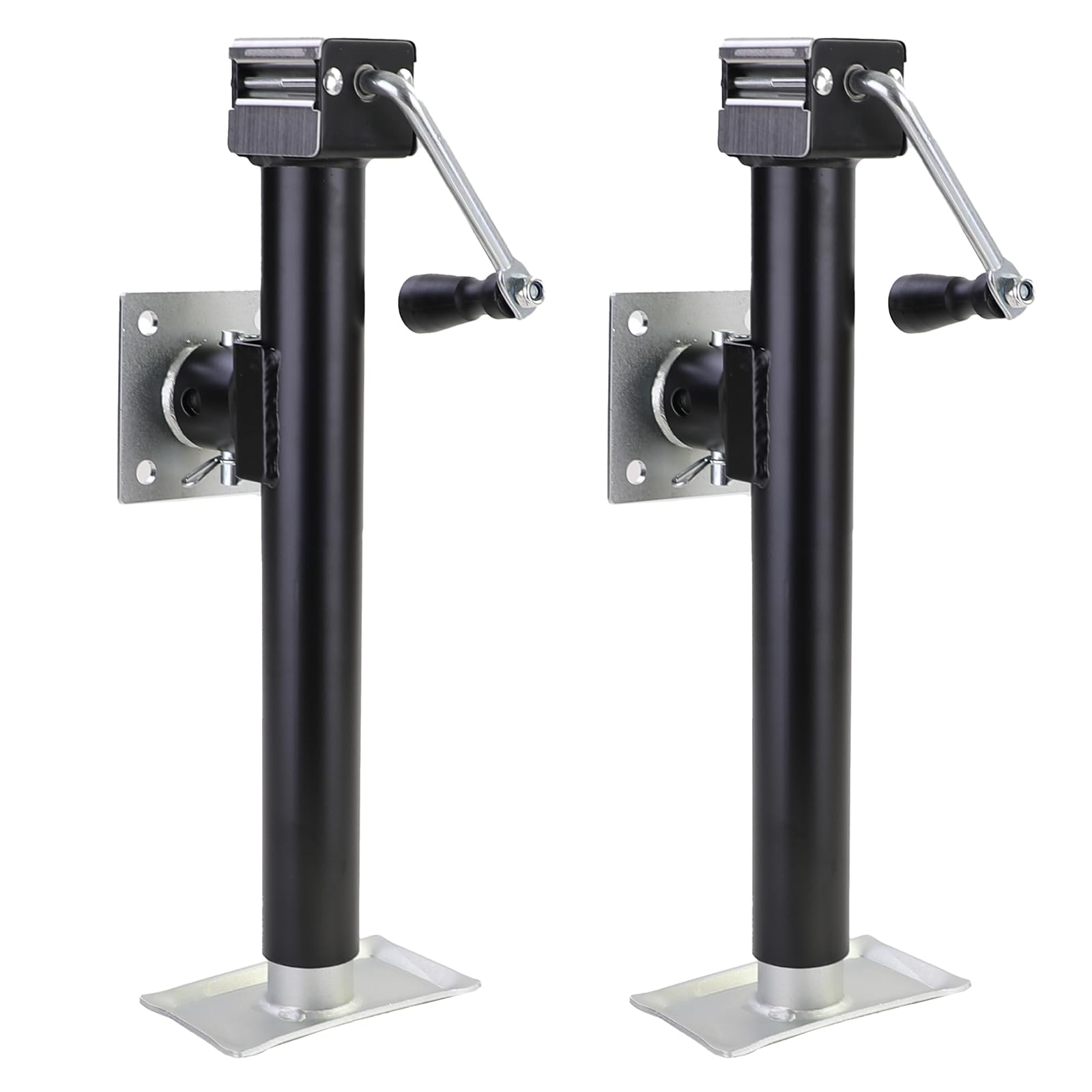 Anhänger Ausdrehstütze Stützfuß Abstellstütze 570-950mm mit Halter 2300kg 2 Stck Anhänger Ausdrehstütze Stützfuß Abstellstütze 570-950mm mit Halter 2300kg 2 Stck von Tenzo-R