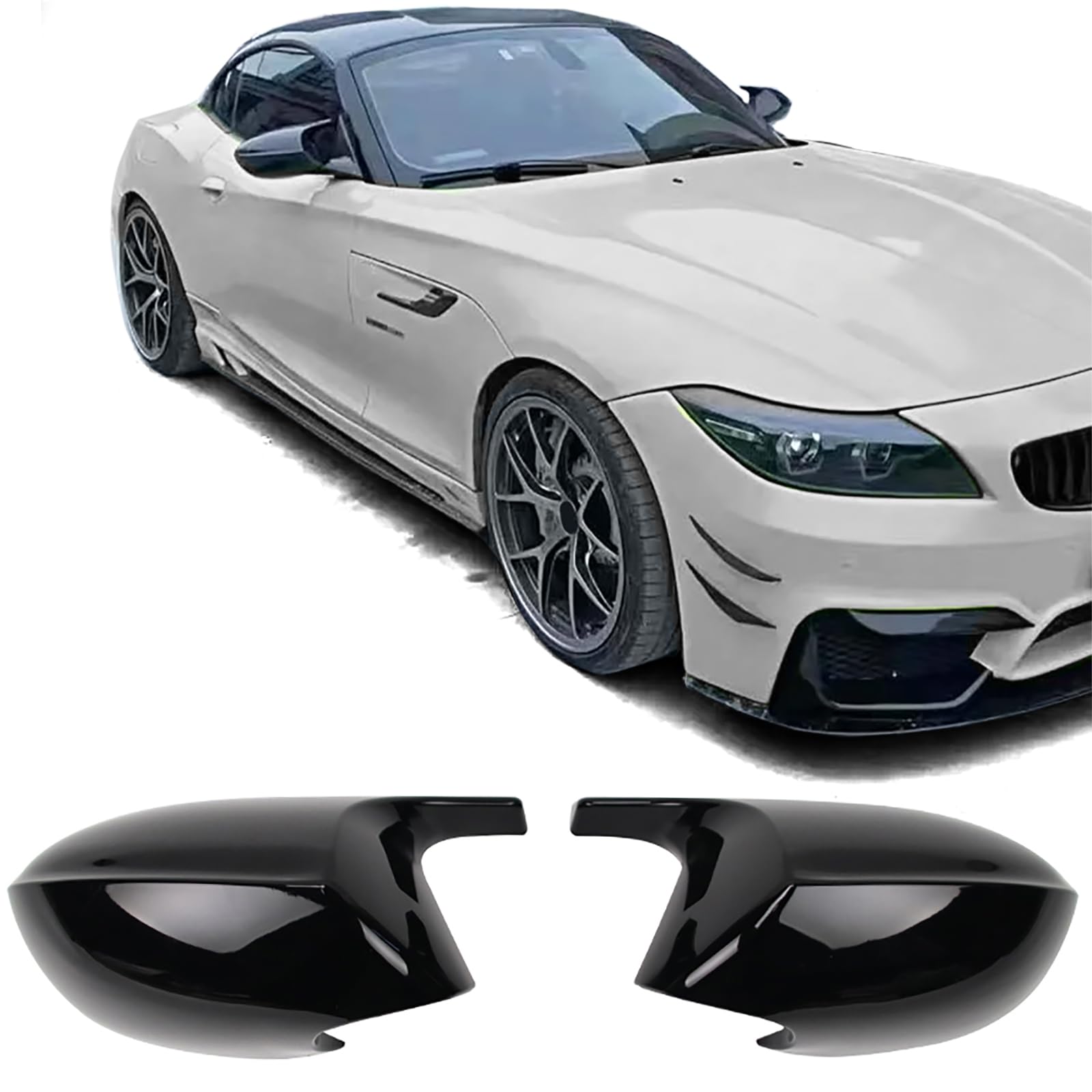 Austausch Spiegelkappen Schwarz Glanz passt für BMW Z4 E89 2009-2016 Austausch Spiegelkappen Schwarz Glanz passt für BMW Z4 E89 2009-2016 von Tenzo-R