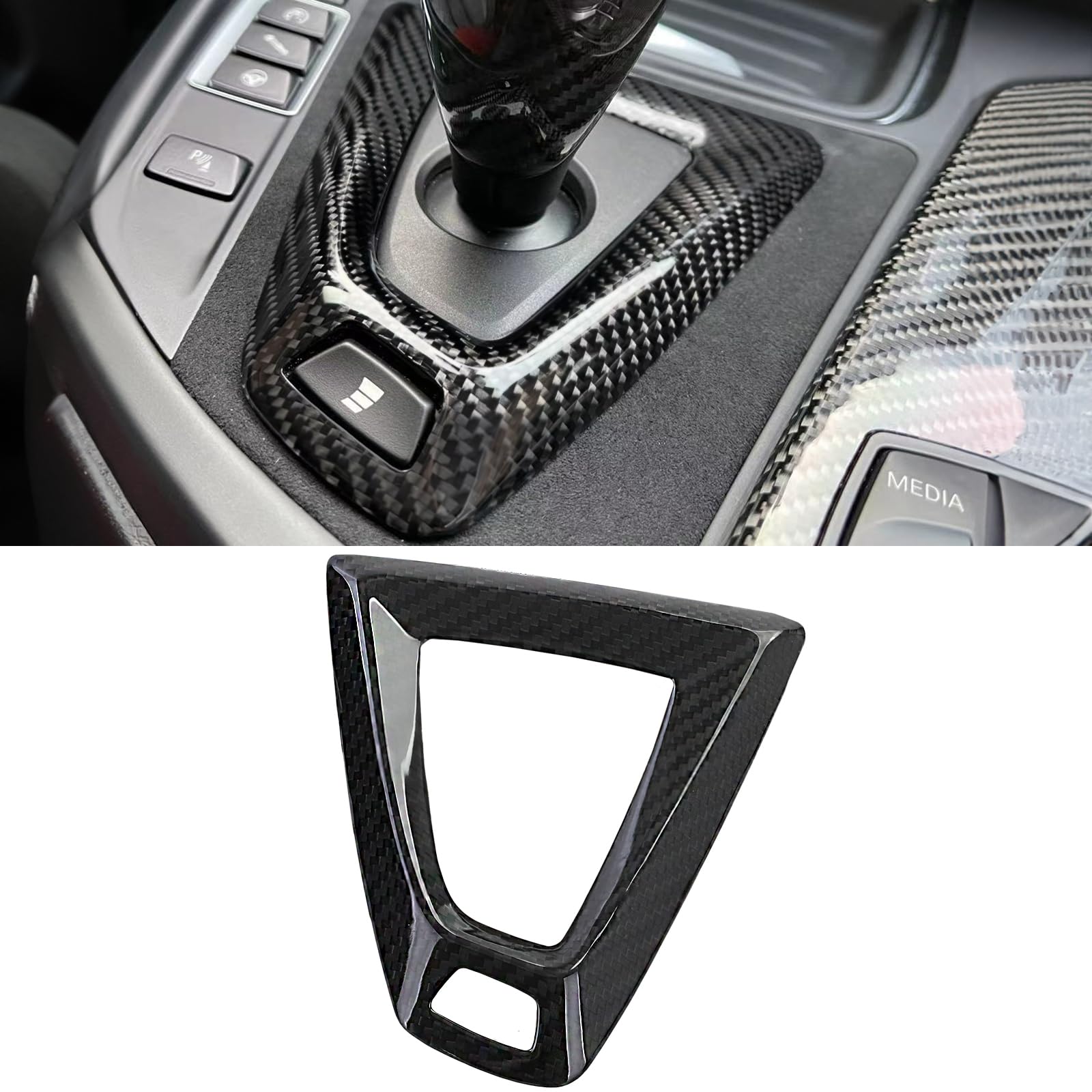 Echt Carbon Schaltrahmen Abdeckung passt für BMW M2 F87 + M3 F80 + M4 F82 F83 Echt Carbon Schaltrahmen Abdeckung passt für BMW M2 F87 + M3 F80 + M4 F82 F83 von Tenzo-R