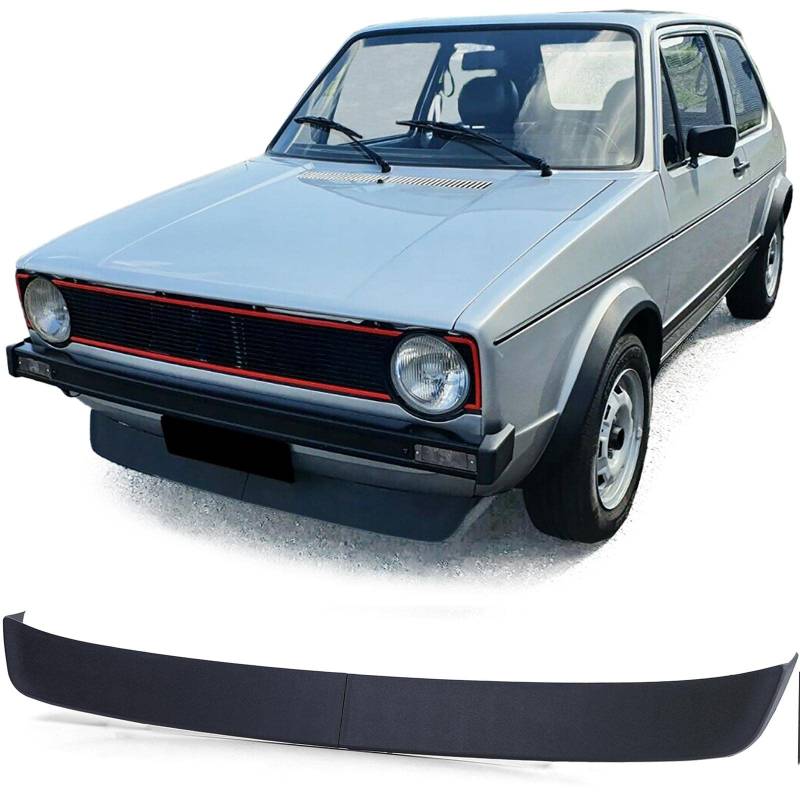 Front Spoiler GTI Lippe breit passend für VW Golf 1 74-83 + Cabrio Jetta Caddy 1 von Tenzo-R
