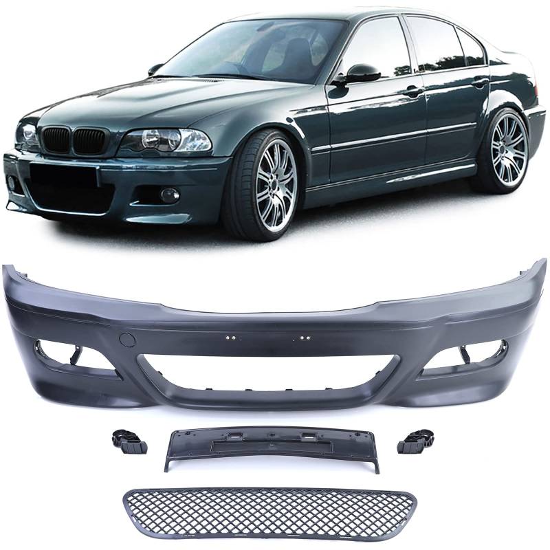 Front Stoßstange Sport mit ABE passt für 3er BMW E46 Limousine Touring 98-05 von Tenzo-R