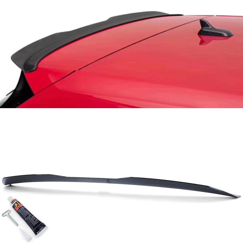 Heckspoiler Dachkantenspoiler Schwarz Glanz für VW Golf 7 Limousine 13-20 von Tenzo-R