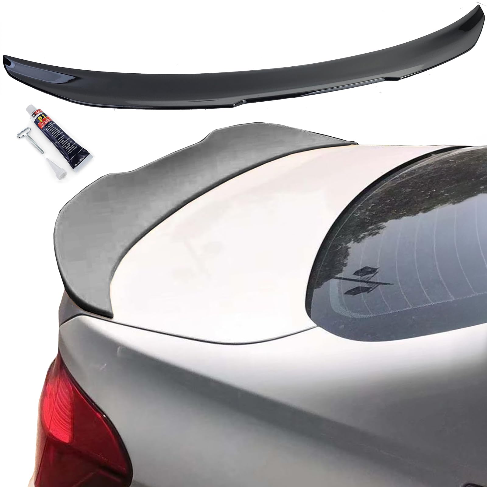 Heckspoiler Ducktail Schwarz Glanz passend für 3er BMW F30 Limousine 11-19 Heckspoiler Ducktail Schwarz Glanz passend für 3er BMW F30 Limousine 11-19 von Tenzo-R