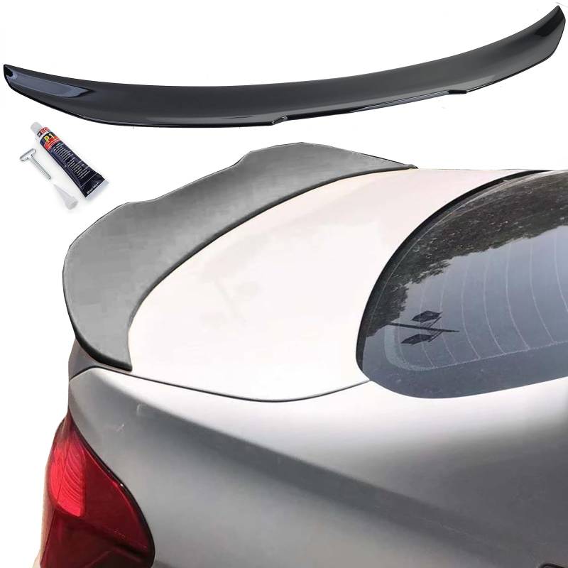 Heckspoiler Ducktail Schwarz Glanz passend für 3er BMW F30 Limousine 11-19 von Tenzo-R