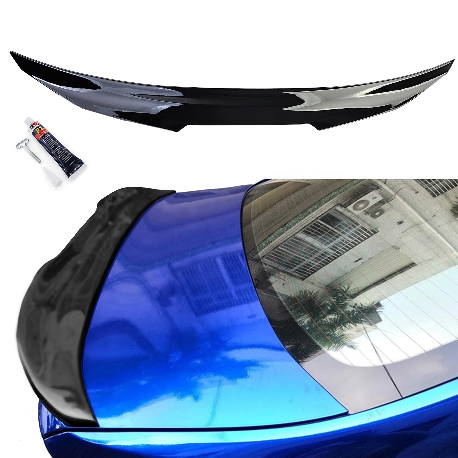 Heckspoiler Ducktail Schwarz Glanz passend für 5er BMW G30 Limousine 16-20 Heckspoiler Ducktail Schwarz Glanz passend für 5er BMW G30 Limousine 16-20 von Tenzo-R