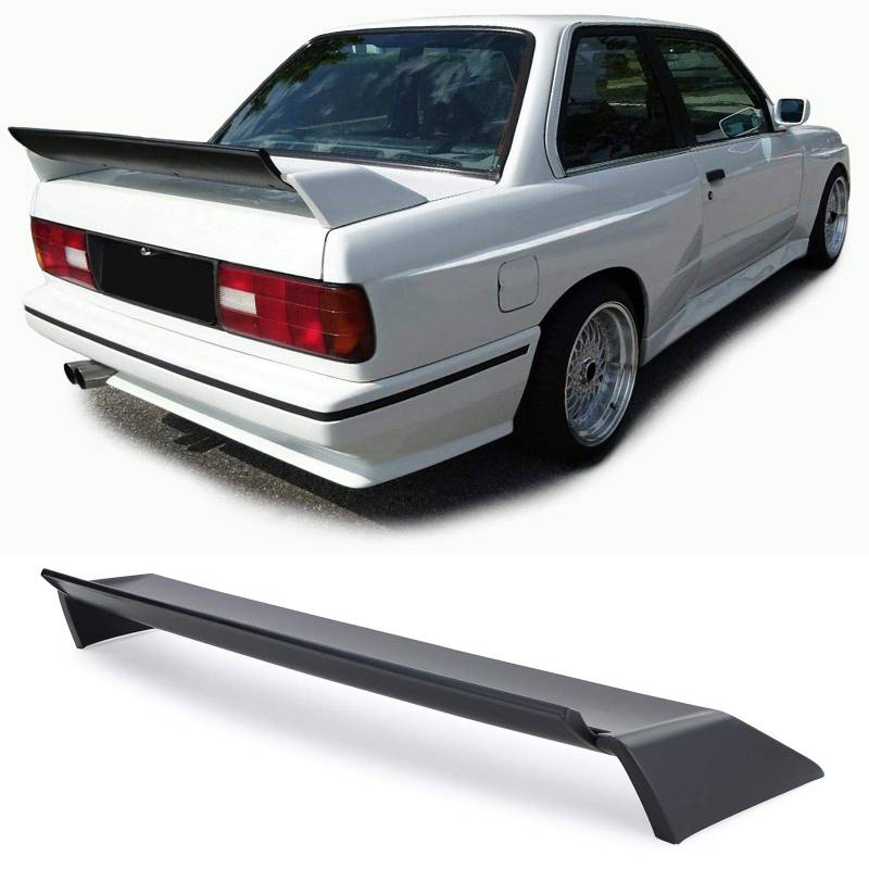 Heckspoiler Heckflügel Evo Sport Optik aus ABS passend für BMW 3er E30 82-92 von Tenzo-R