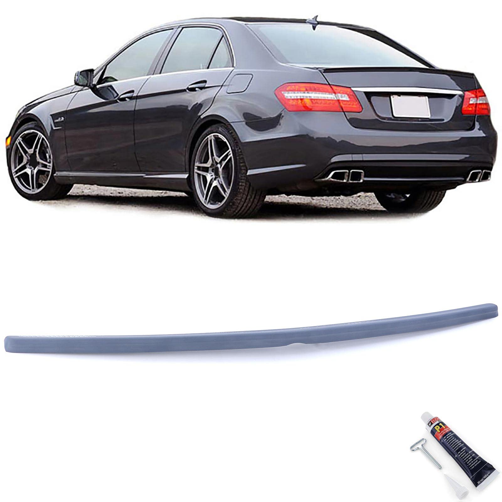 Heckspoiler Spoilerlippe Sport Optik mit ABE für Mercedes E W212 Limo 09-16 Heckspoiler Spoilerlippe Sport Optik mit ABE für Mercedes E W212 Limo 09-16 von Tenzo-R