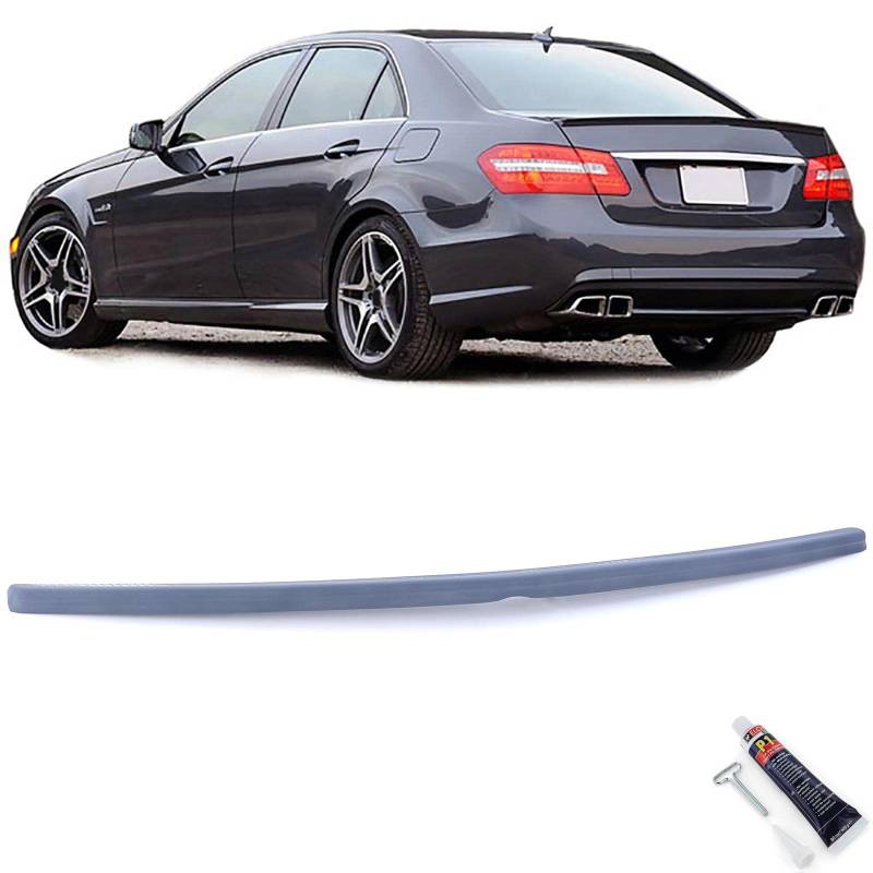 Heckspoiler Spoilerlippe Sport Optik mit ABE für Mercedes E W212 Limo 09-16 von Tenzo-R