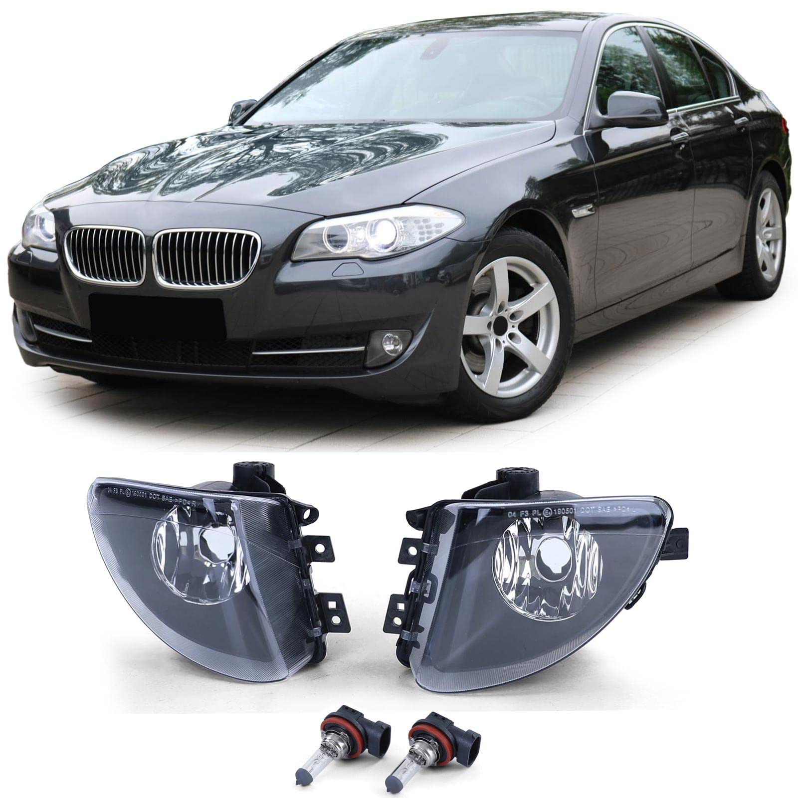 Nebelscheinwerfer Set Rechts Links passend für 5er BMW F10 F11 10-13 Nebelscheinwerfer Set Rechts Links passend für 5er BMW F10 F11 10-13 von Tenzo-R