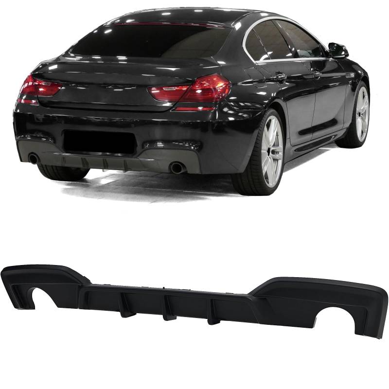 Performance Heckdiffusor aus ABS passt für 6er BMW F12 F13 F06 640d 640i von Tenzo-R