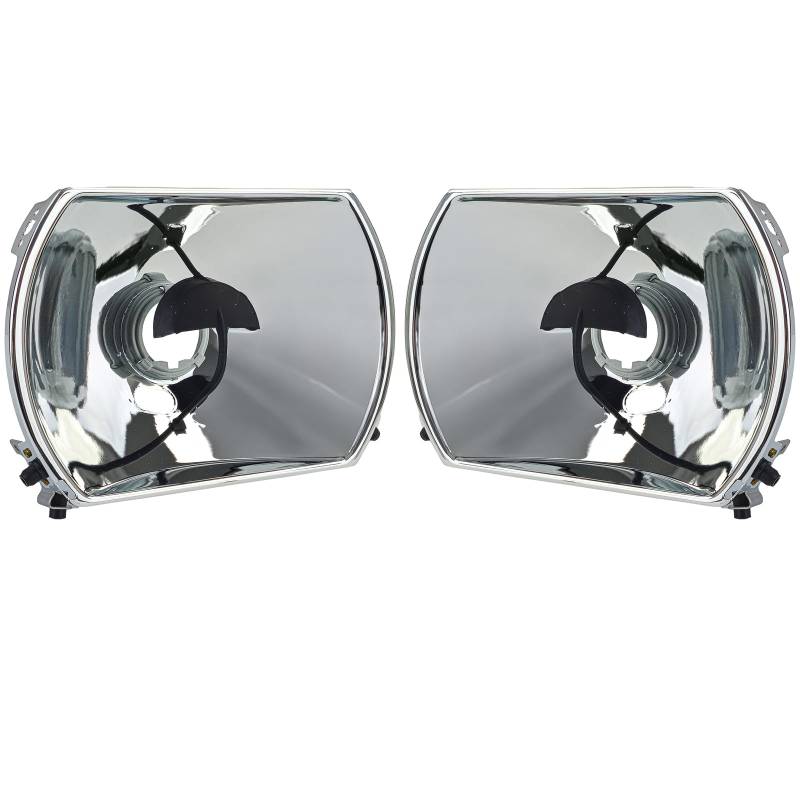 Reflektoren für Scheinwerfer mit Verstellung Set für Mercedes R107 SL SLC 85-89 von Tenzo-R