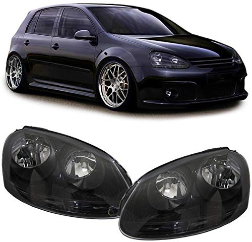 Scheinwerfer GTI Schwarz für VW Golf 5 + Jetta III von Tenzo-R