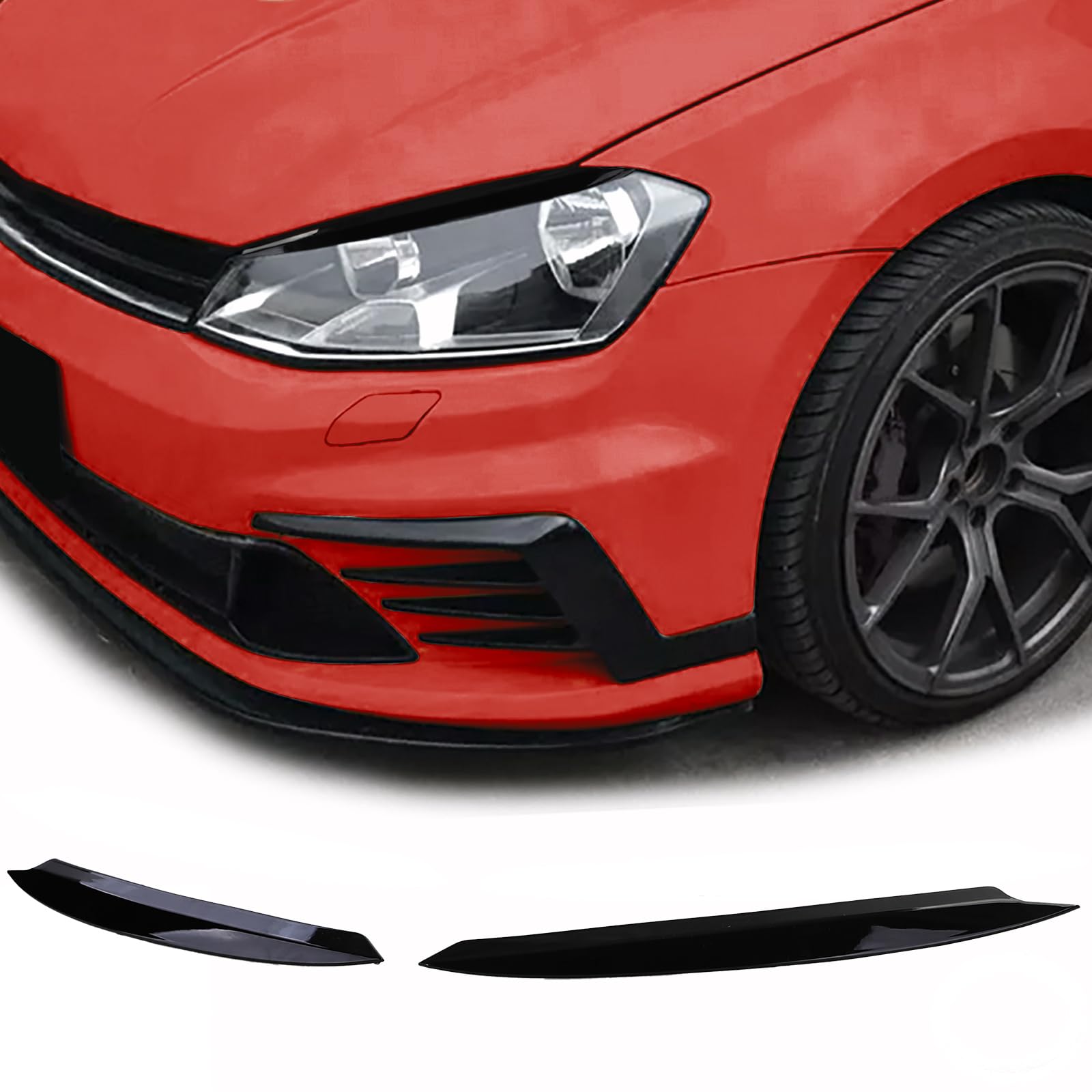 Scheinwerferblenden Böser Blick Schwarz Glanz passend für VW Golf 7 12-21 Scheinwerferblenden Böser Blick Schwarz Glanz passend für VW Golf 7 12-21 von Tenzo-R