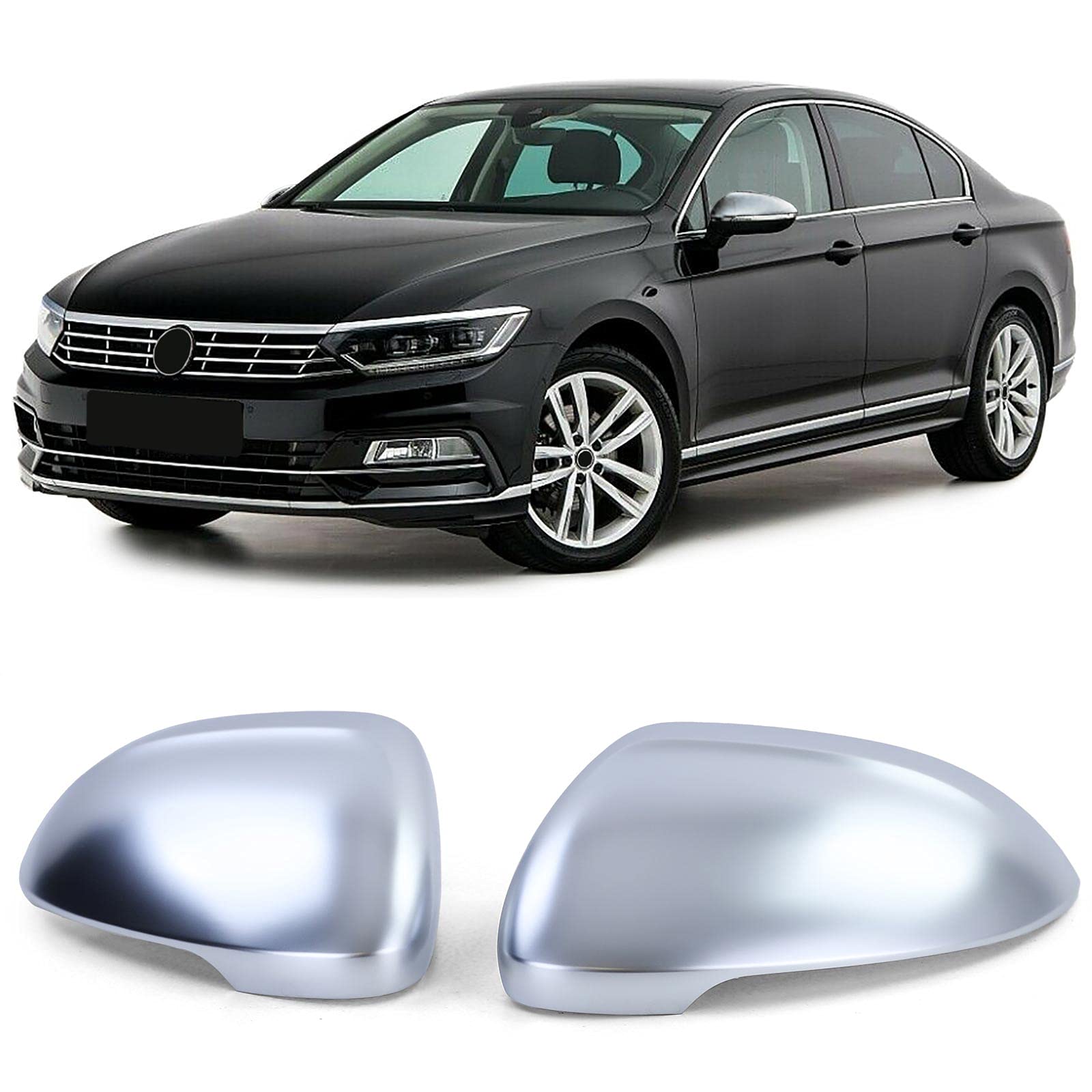 Spiegelkappen Silber Matt zum Austausch für VW Passat Limo Variant B8 3G ab 14 Spiegelkappen Silber Matt zum Austausch für VW Passat Limo Variant B8 3G ab 14 von Tenzo-R