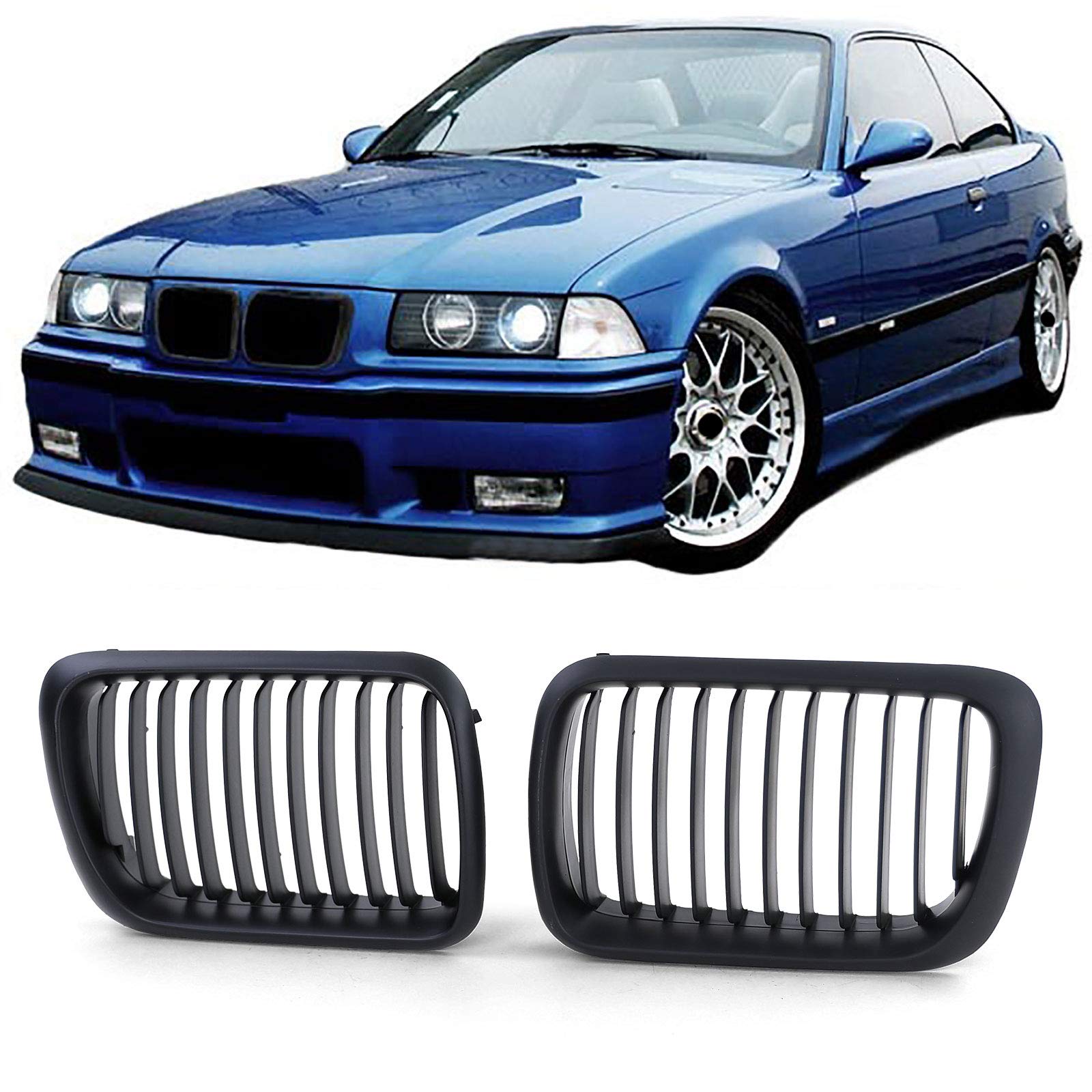 Sport Kühlergrill Performance Matt passend für BMW 3ER E36 Facelift ab 96 Sport Kühlergrill Performance Matt passend für BMW 3ER E36 Facelift ab 96 von Tenzo-R