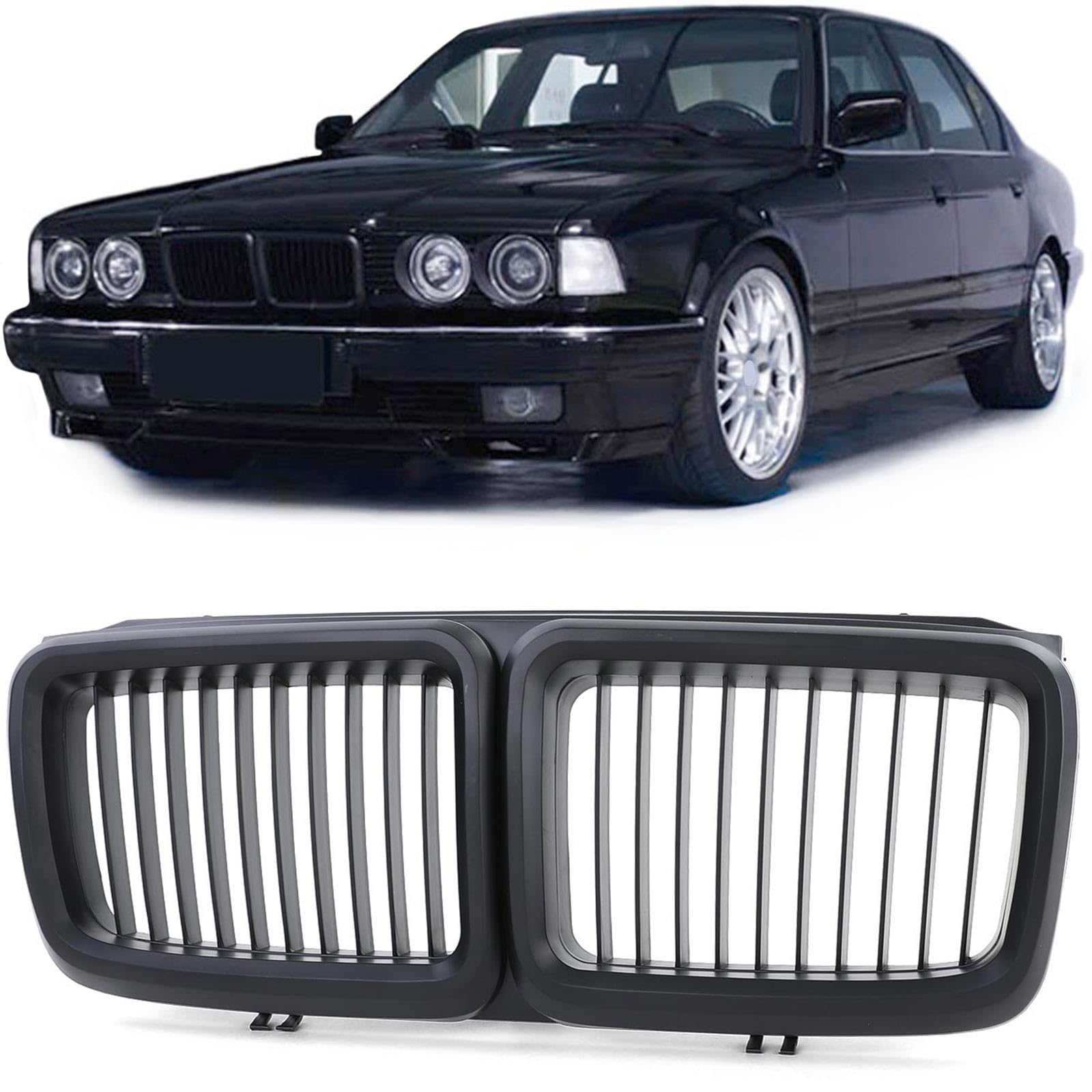 Sport Kühlergrill Performance Schwarz Matt passend für BMW 7er E32 86-94 Sport Kühlergrill Performance Schwarz Matt passend für BMW 7er E32 86-94 von Tenzo-R