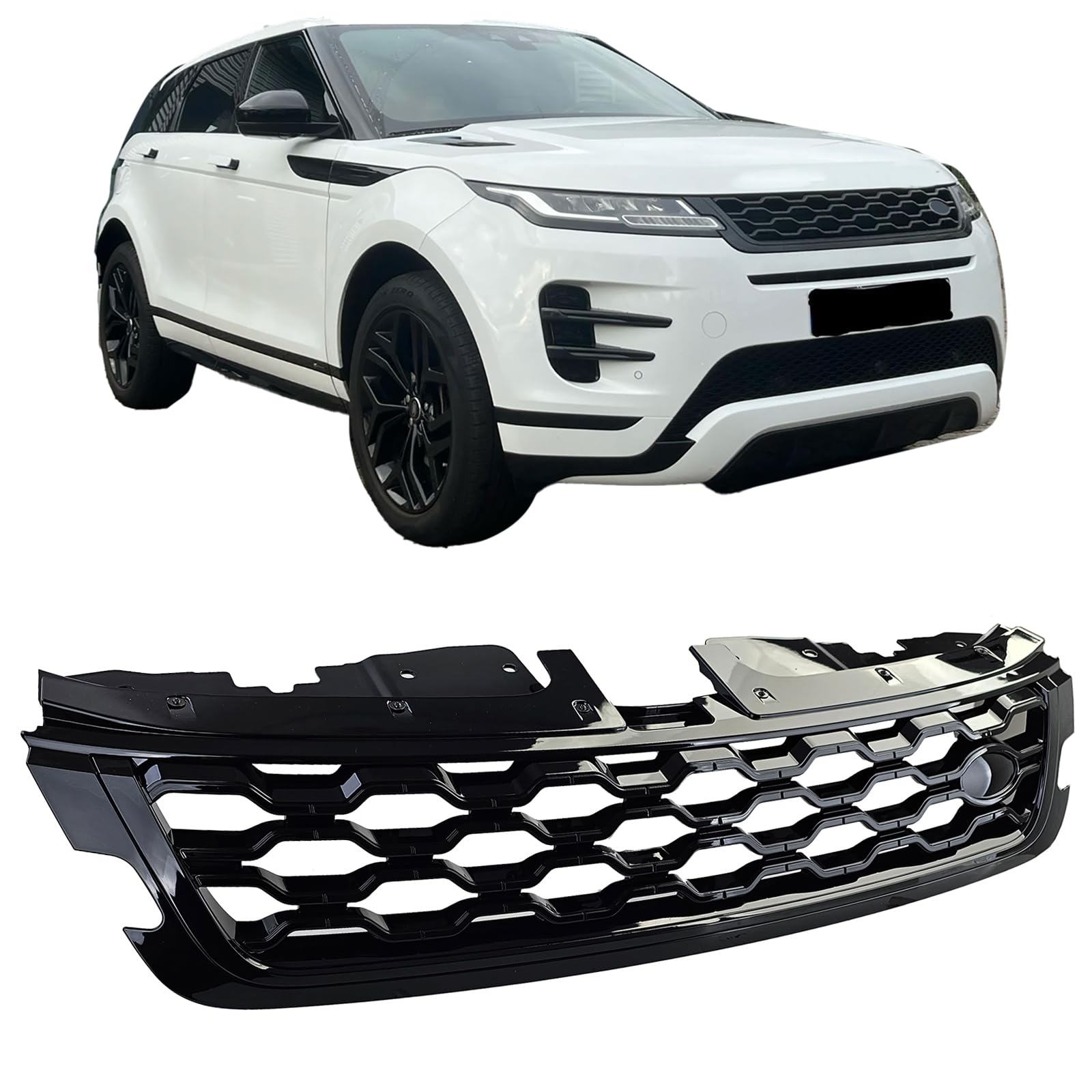Sport Kühlergrill Schwarz Glanz passt für Range Rover Evoque L551 ab 2019 Sport Kühlergrill Schwarz Glanz passt für Range Rover Evoque L551 ab 2019 von Tenzo-R