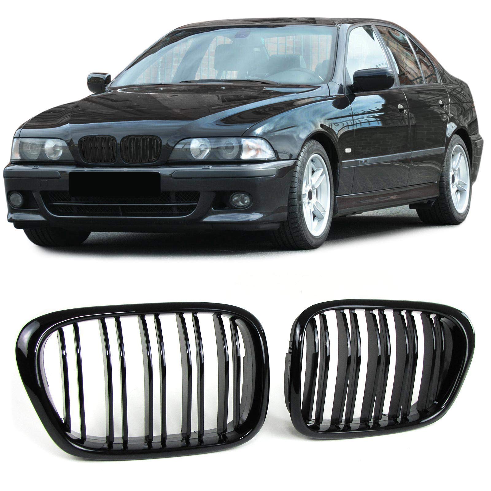 Sport Performance Kühlergrill Doppelsteg Glanz passend für BMW 5er E39 95-03 Sport Performance Kühlergrill Doppelsteg Glanz passend für BMW 5er E39 95-03 von Tenzo-R