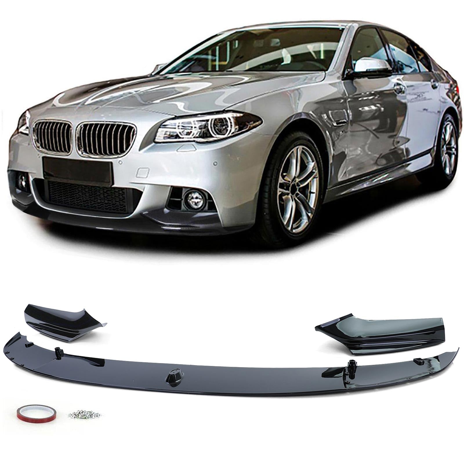 Spoiler Lippe Ansatz Stoßstange Performance Glanz Optik passend für BMW F10 F11 Spoiler Lippe Ansatz Stoßstange Performance Glanz Optik passend für BMW F10 F11 von Tenzo-R