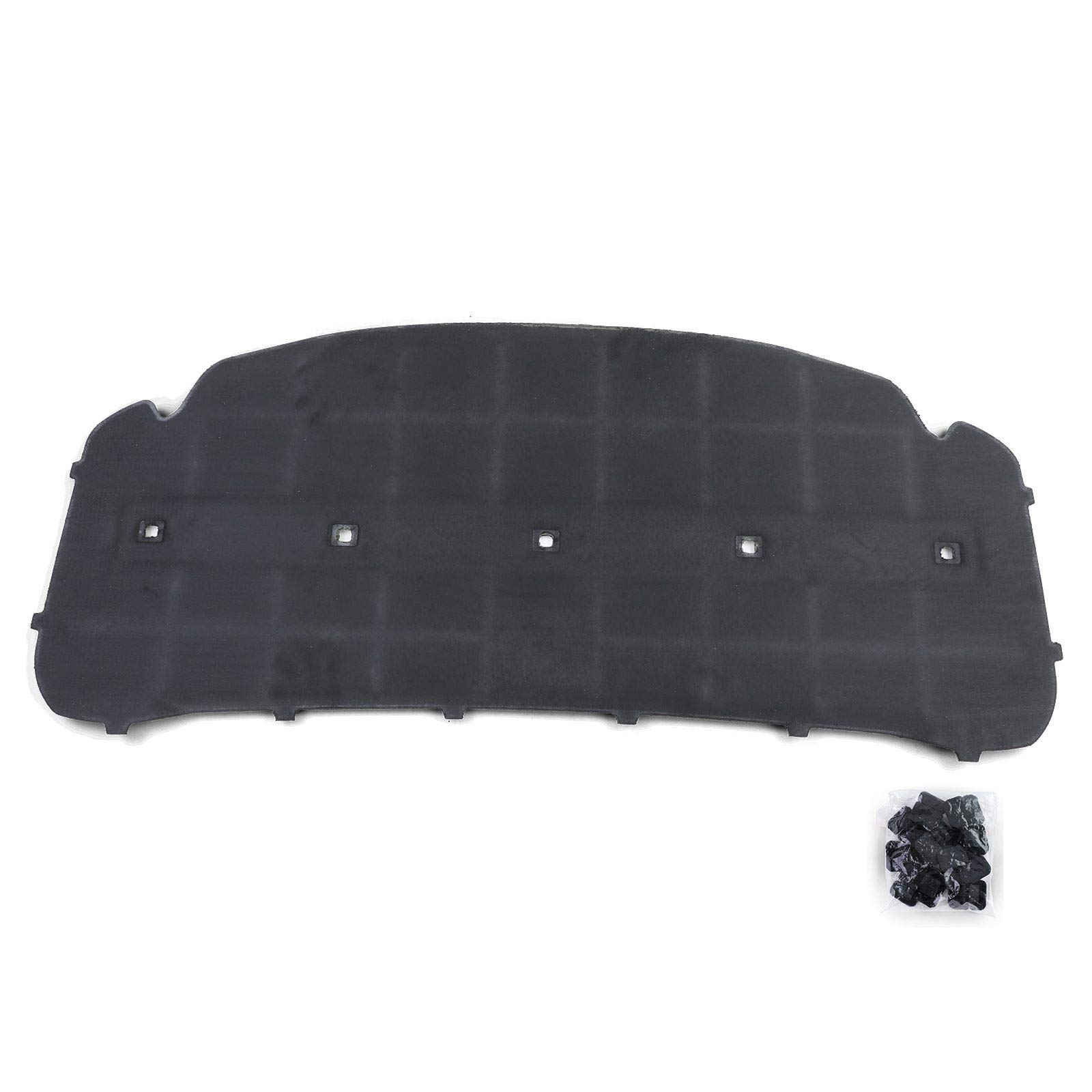 Motorhaubendämmung Dämmmatte mit Clips für VW Touran 1T1 1T2 Caddy 2K 2C 03—08 Motorhaubendämmung Dämmmatte mit Clips für VW Touran 1T1 1T2 Caddy 2K 2C 03—08 von Tenzo-R