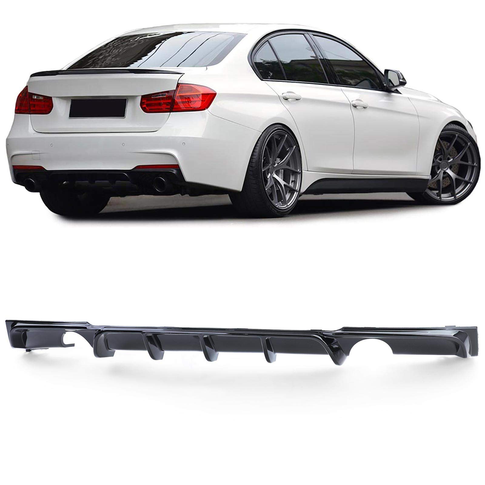 Heckdiffusor Performance Schwarz Glanz passend für 3er BMW F30 F31 335i 340i Heckdiffusor Performance Schwarz Glanz passend für 3er BMW F30 F31 335i 340i von Tenzo-R