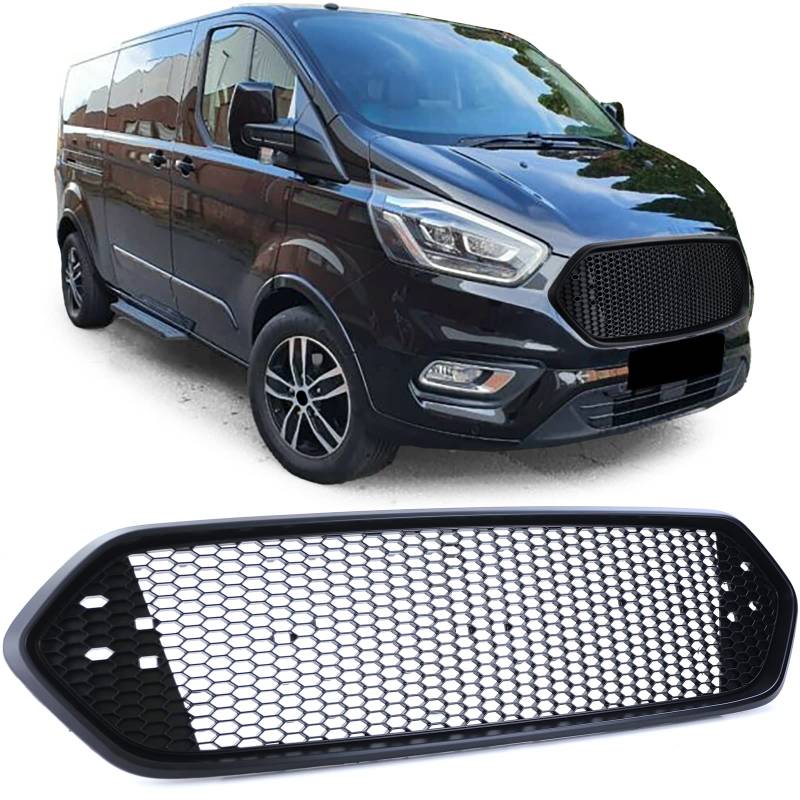 Sport Waben Kühlergrill Clean passt für Ford Tourneo + Transit Custom 18-23 von Tenzo-R